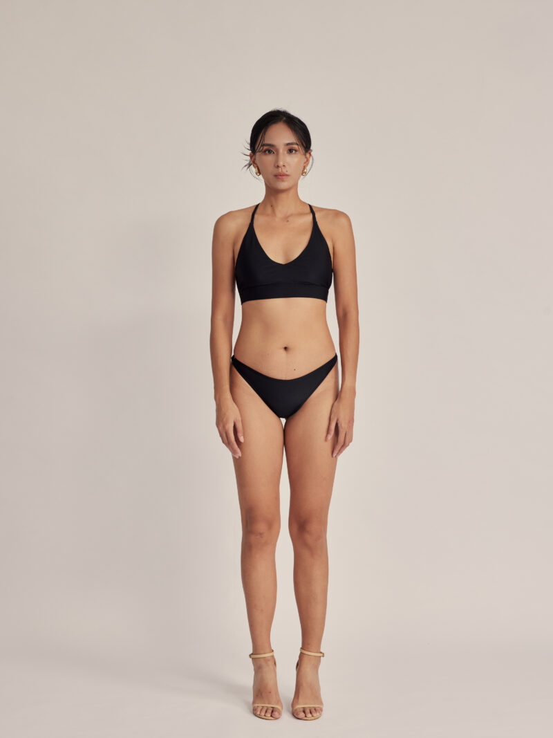 交叉美背比基尼｜Crossback Bikini｜黑潮墨