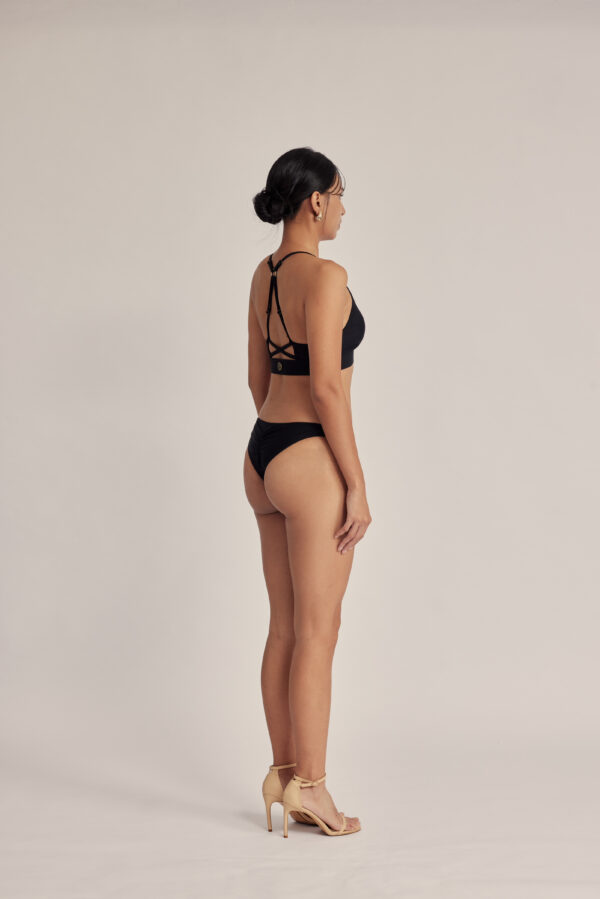 交叉美背比基尼｜Crossback Bikini｜黑潮墨