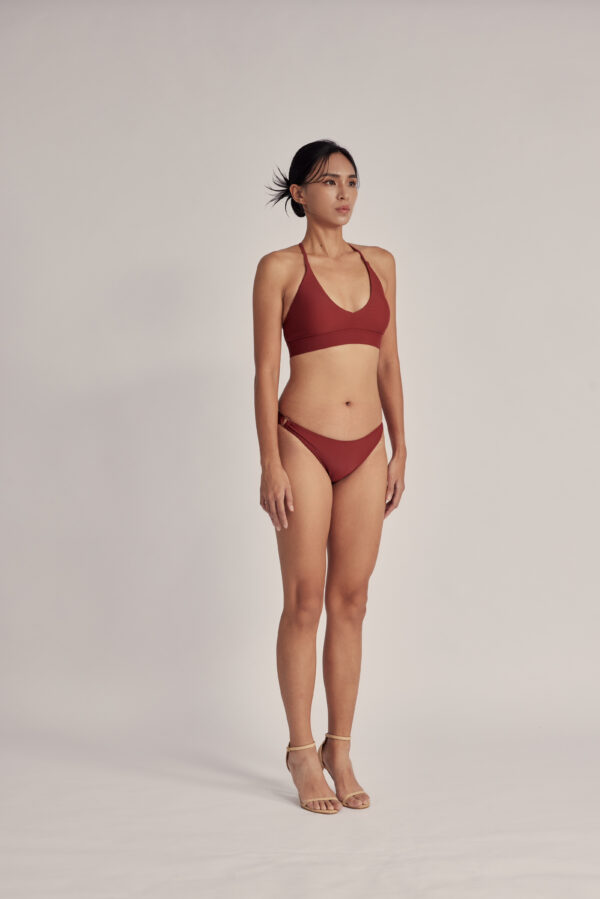 交叉美背比基尼｜Crossback Bikini｜紅陶暮