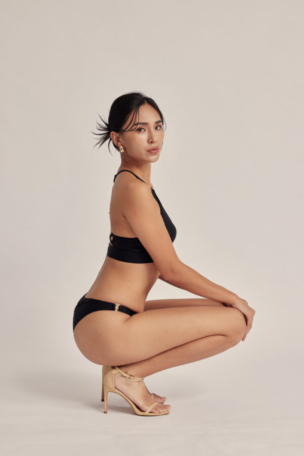 交叉美背比基尼｜Crossback Bikini｜黑潮墨