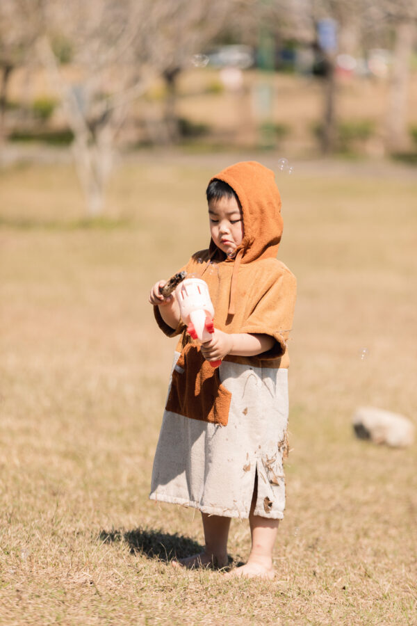 海陸兩棲厚磅毛巾衣 | 兒童版