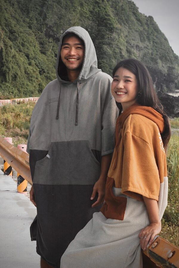 海陸兩棲厚磅毛巾衣