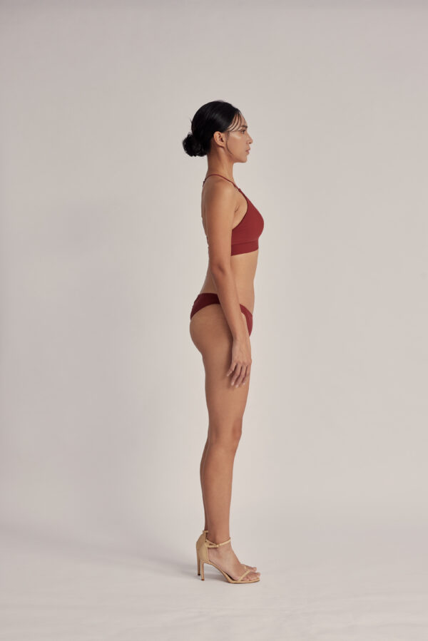 交叉美背比基尼｜Crossback Bikini｜紅陶暮