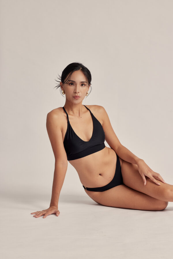 交叉美背比基尼｜Crossback Bikini｜黑潮墨