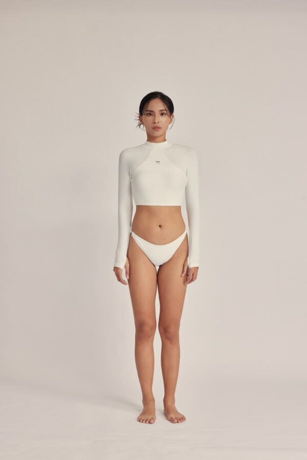 運動款機能防曬衣｜Active Sunshield Set｜月光白