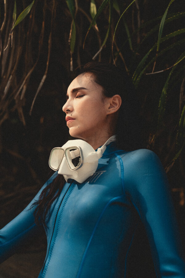 永恆美神｜極致2mm滑面防寒衣｜長襪套裝經典系列｜寶石湛藍