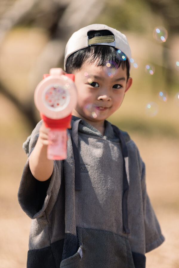 海陸兩棲厚磅毛巾衣 | 兒童版