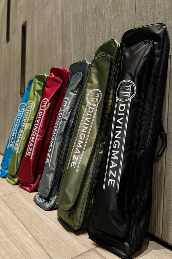 海人款 | 108公分超長磨砂亮面質感蛙鞋袋