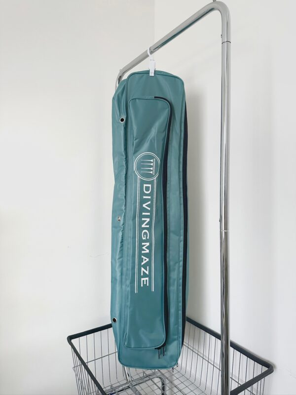 海人款 | 108公分超長磨砂亮面質感蛙鞋袋