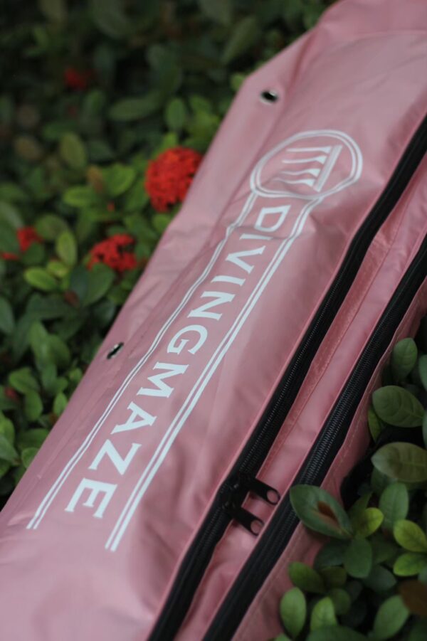 海人款 | 108公分超長磨砂亮面質感蛙鞋袋