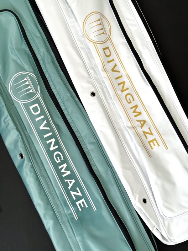 海人款 | 108公分超長磨砂亮面質感蛙鞋袋