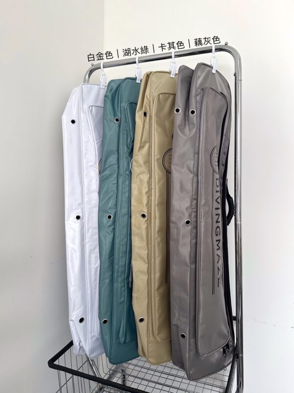 海人款 | 108公分超長磨砂亮面質感蛙鞋袋